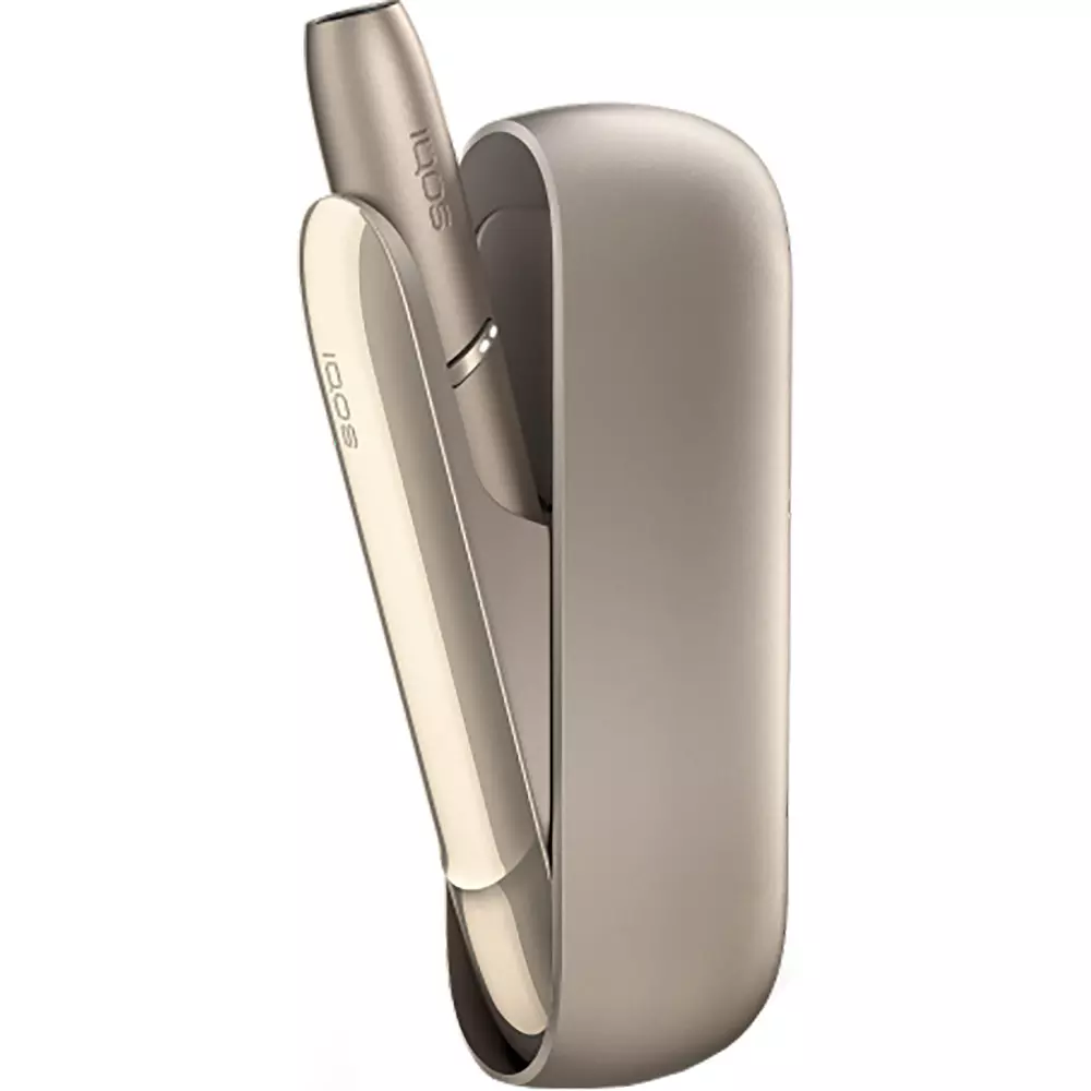 Bộ máy và sạc IQOS Iluma màu vàng (Pebble Beige)