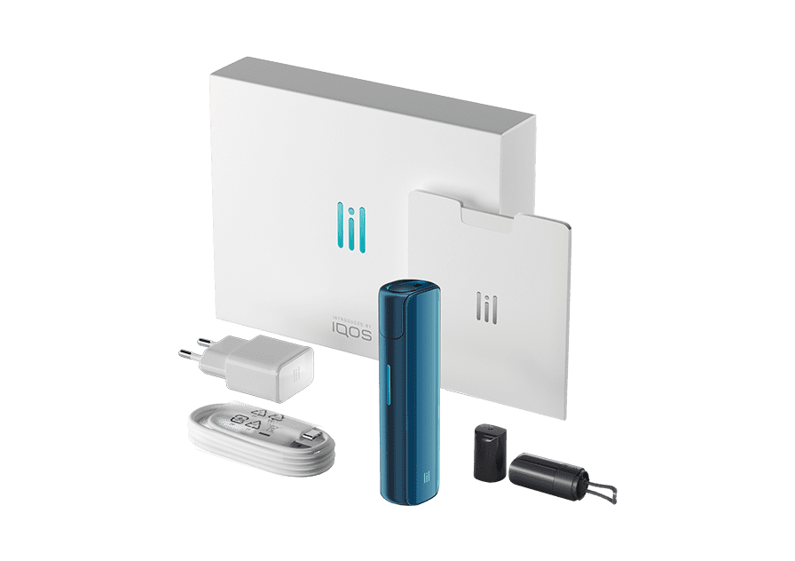 Full bộ đi kèm Máy Lil 2.0 Cosmic Blue